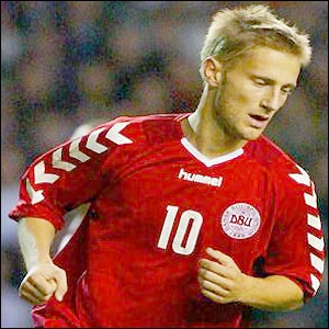 Martin Jorgensen scores twice for Denmark