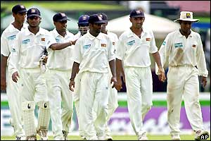 Sri Lanka walk back to the pavilion