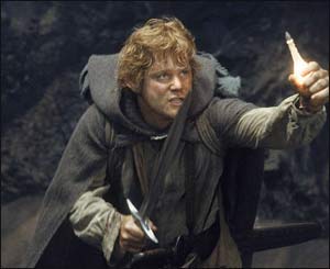 Sean Astin as Sam Gamgee in Return Of The King