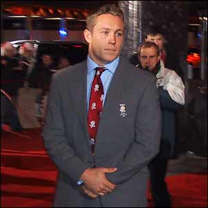 Jonny Wilkinson arrives at Television Centre 