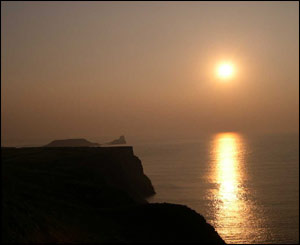 This photo of Worm's Head was taken by Jonny Lewis, who is originally from Kilgetty, Pembrokeshire but now lives in Lincolnshire