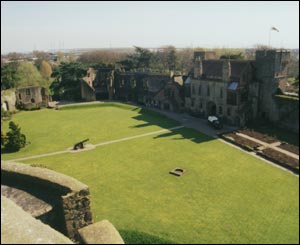 This picture of Caldicot Castle was sent in by Keith Clarke, who is a regular visitor to Wales