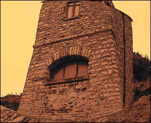 An old watch tower in Barry, taken by Ian Edwards of Barry