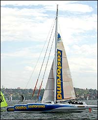 Ellen MacArthur's new trimaran