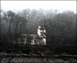 Oxwich Church in Gower, sent by Jim Young from Swansea
