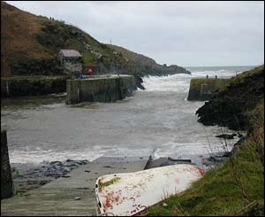 This moody shot of Porthgain in Pembrokeshire was captured by Ray Thomas, a Welshman from Solva who now lives in Indiana