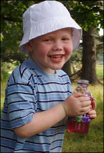 Sheri Lund, who is living in Dubai, but is originally from Barry, sent this shot of her son Eifion in Wales last summer. 