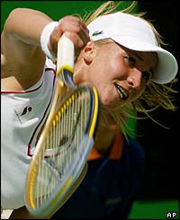 Tatiana Golovin beat 14th seed Anna Pistolesi