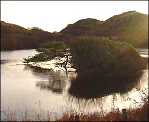 The sun sets on the Isle of Gigha
