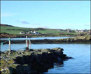 Scenic view on Gigha