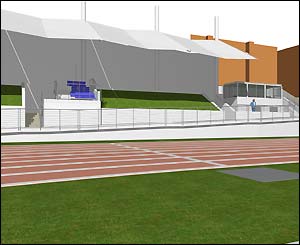 Swansea sports village