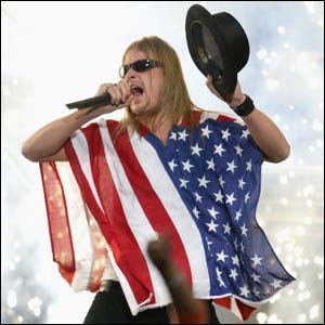 Kid Rock performs in Houston