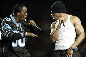 P Diddy and Nelly