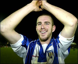 Colchester's hat-trick hero Rowan Vine