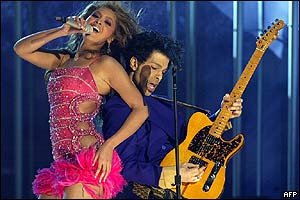 Beyonce with Prince