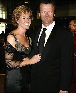 Steve and Lynette Waugh 