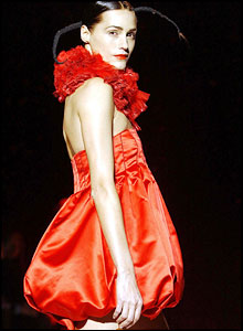 Yasmin Le Bon in Jenny Packham