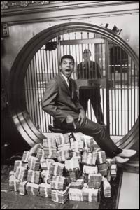 Preparations get underway for one of the classic staged photo-shoots of Ali's career. The shoot took place at the height of the build-up to the Clay vs. Liston fight. Photo 1963 � Howard L. Bingham