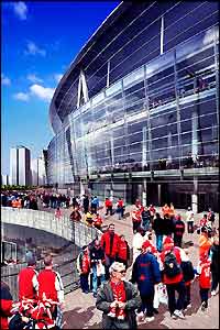 An artist's impression of the exterior of Ashburton Grove - pictures courtesy of Miller Hare