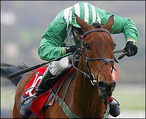 Rule Supreme, ridden by David Casey wins the Royal & Sun Alliance Novices' Chase