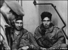 British Army prisoners captured by the Germans at Arnhem, Holland