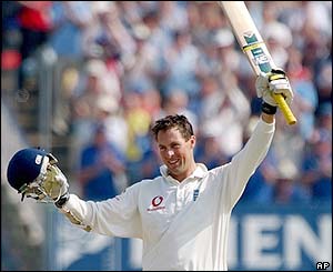 Marcus Trescothick acclaims his century