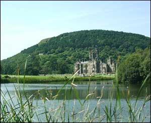 Lenny Bridgeman from Bridgend snapped this view of Margam House while on the mini-train train with his two daughters Lola, Sebrina and wife Rachel