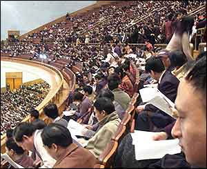Delegates at the NPC
