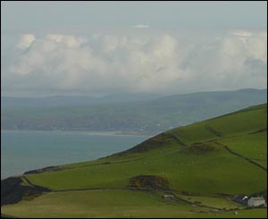 Eric Drogin from Massachusetts likes the look of this 'dream home' along the Cardigan Sea shore of Aberystwyth