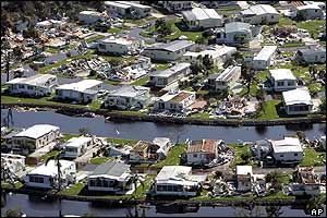 Wrecked homes, Florida