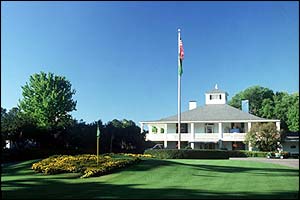 The famous Augusta Clubhouse 