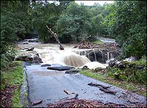 In Pictures: Scotland landslide Image: Mark Nesbitt
