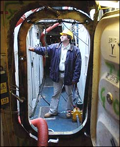 Juan Romero, Head of Husbandry at the National Marine Aquarium