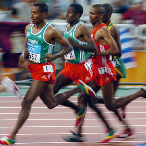 Bekele takes gold in 10 000m final