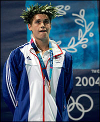Bronze medallist David Davies 
