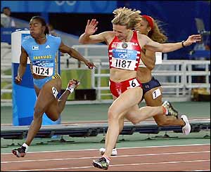 Yuliya Nesterenko's 100m gold is her first global title