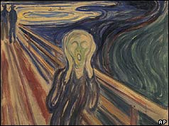 One of the four versions of The Scream