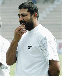 Pakistan captain Inzamam-ul-Haq