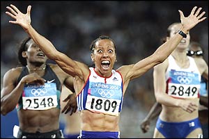 Overjoyed Holmes realises she is Olympic champion