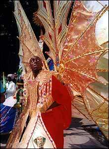 Costumed performer from 2000