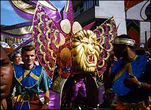 Costumed performer from 1993