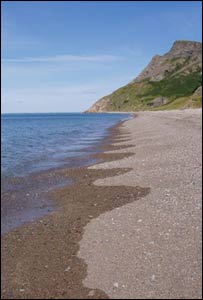 Beach view at Nant Gwrtheyrn (Alwyn Hughes)