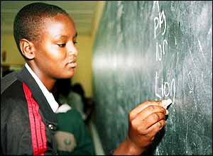 FAWE student (Pic: Aubrey Fagon/VSO)