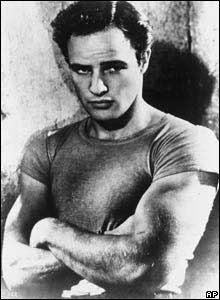 Hollywood icon Marlon Brando 