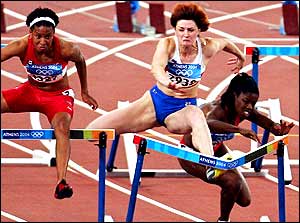 Women's 100m hurdle final