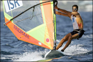 Sailor Gal Fridman becomes Israel's first gold medallist