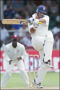Graham Thorpe goes on the offensive against the West Indies