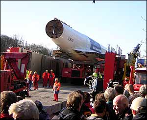 Concorde going on board Terra Marique