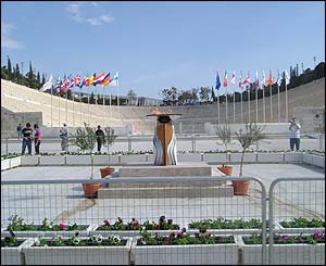 The Panathinaiko stadium taken by Alex Bristow