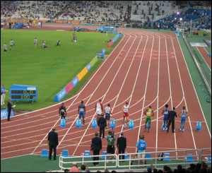 Men's 100m semi finals